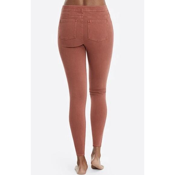 Spanx Plus Jean-ish Plus Ankle Leggings Bronzer Size 2X - Picture 2 of 10